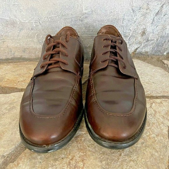 Johnston & Murphy Mens Sz 9 M Brown Waterproof XC4 System Dress Shoes - Picture 3 of 11
